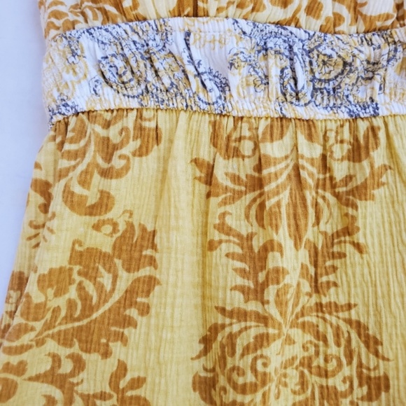 Y2K Lace Floral Crochet Halter Top Blouse Boho S - Picture 4 of 10